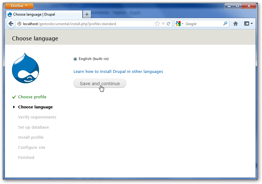 Selección de lenguaje en Drupal