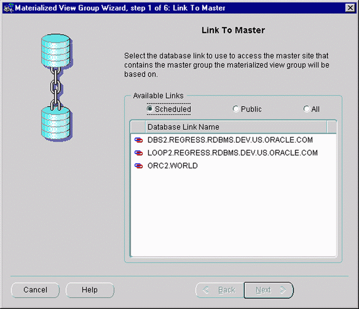 Vistas materializadas en Oracle Enterprise Manager