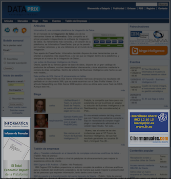 Espacios reservados para publicidad en Dataprix Espacios reservados para publicidad en Dataprix