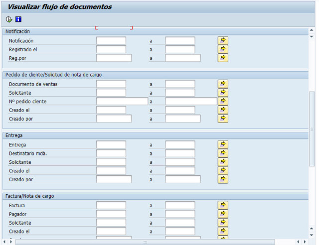 Visualizacion de flujo de documentos en SAP ERP