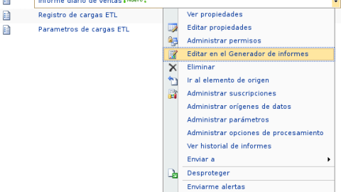 SSRS Agregar suscripción controlada por datos