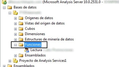 Jerarquía de SQL Management Studio