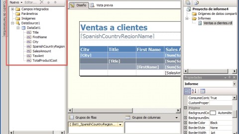 Informe de reporting services