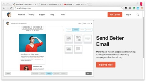 e-mail marketing con mailchimp