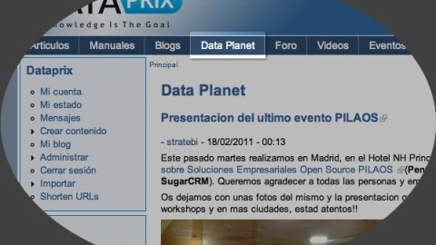 Data Planet de Dataprix, el Planet sobre Tecnologías de la Información