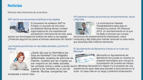 Boletin semanal de novedades IT de Dataprix