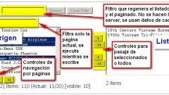 "FilterTwoListComponent" para Pentaho CDF