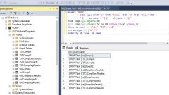 Cómo generar sentencias SQL de administración para eliminar tablas y vistas