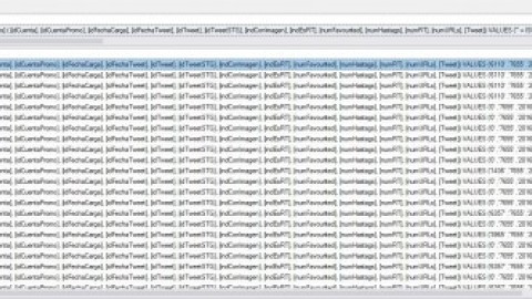 Script para generación de SQL Inserts dinámicos