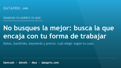 Semrush vs Ahrefs vs Moz: qué herramienta SEO encaja contigo