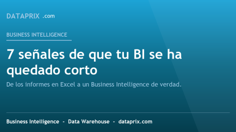 7 señales de que tu pyme necesita ayuda con su Business Intelligence