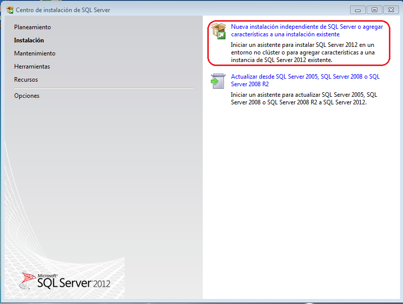Como instalar SQL Server Express