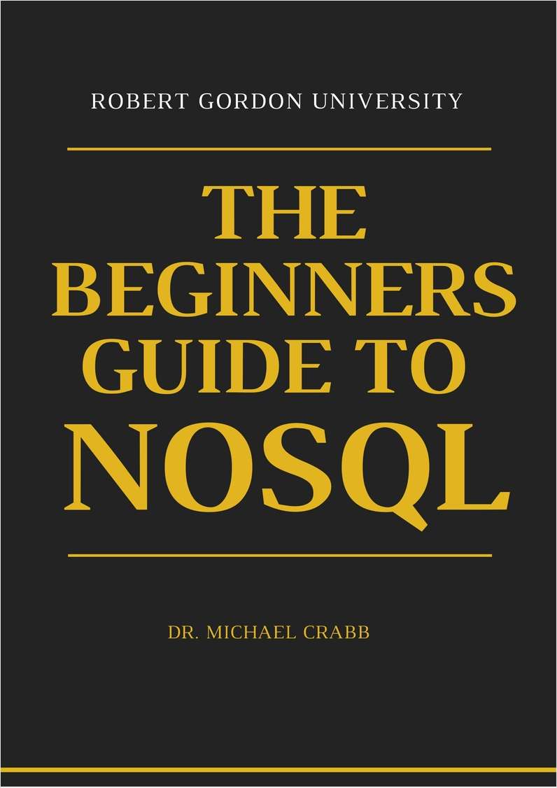 Beginners guide to NoSQL