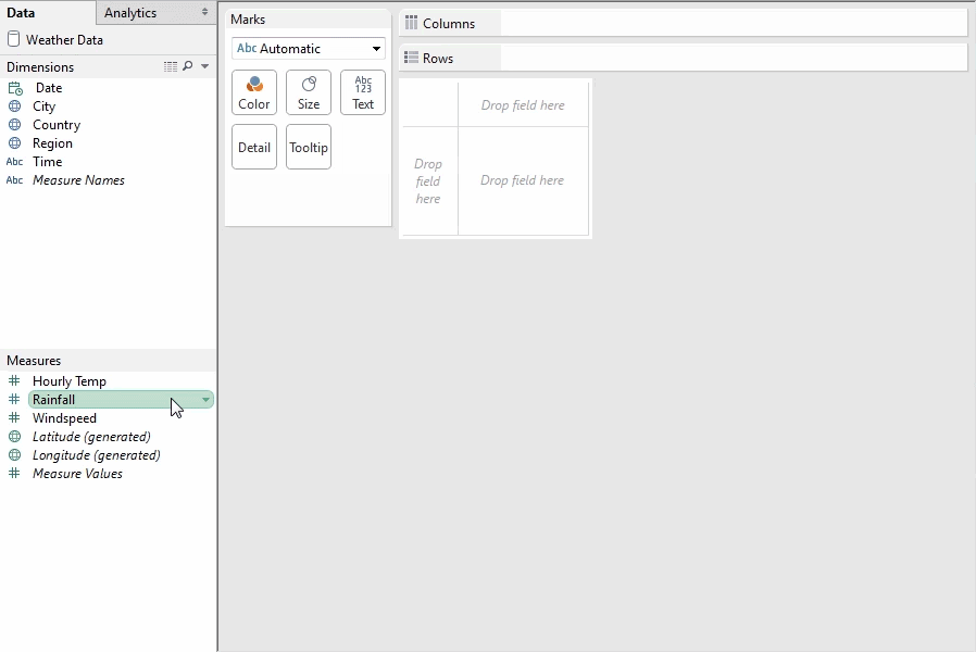 Funcionamiento de Tableau Desktop