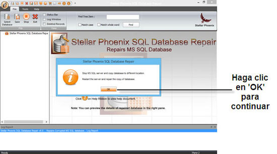 Restaurar base de datos MS SQL Server
