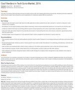 Gartner Report: Cool Vendors in Tech Go-to-Market