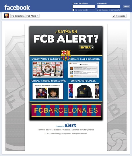 FCB Alert, by Microstrategy