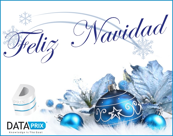 Felicitación de Navidad de Dataprix