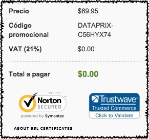 Promocion de SEMrush para Dataprix