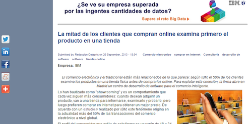 Compartir en redes con Dataprix