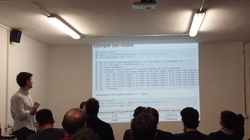Evento de R Automatic Report with rmarkdown