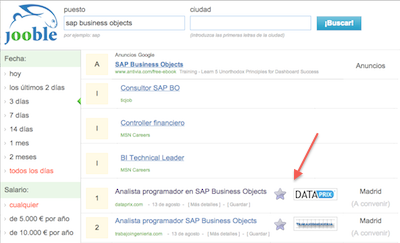 Ofertas de empleo de Dataprix en Jooble