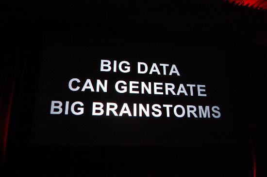 Big Data can generate Big Brainstorms