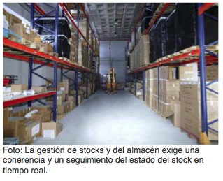 Gestion de stocks en Quatrotec
