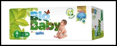 Pañales ecologicos Bio Baby de Moltex