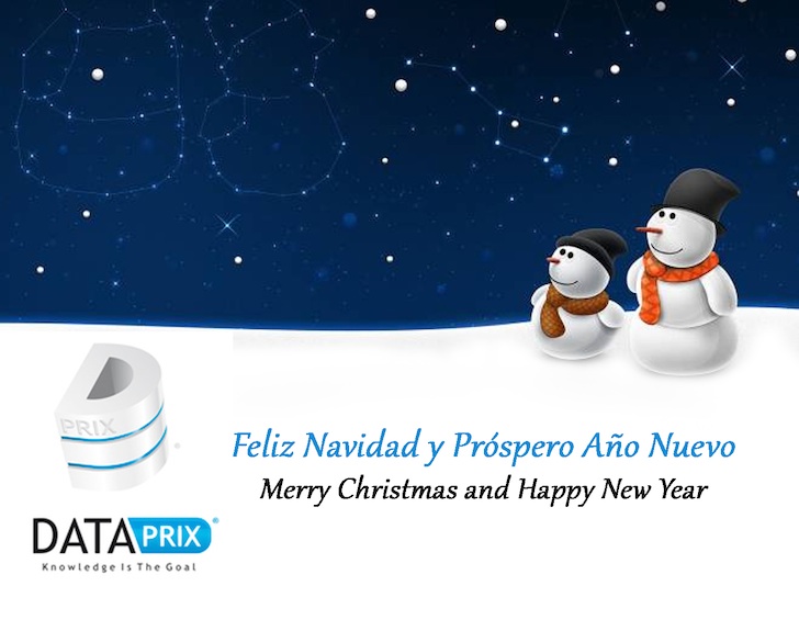 Felicitación de Navidad de Dataprix
