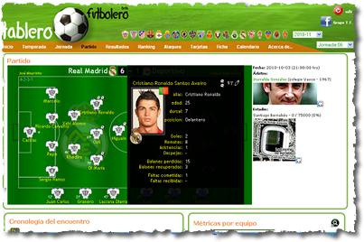 Tablero futbolero screenshots