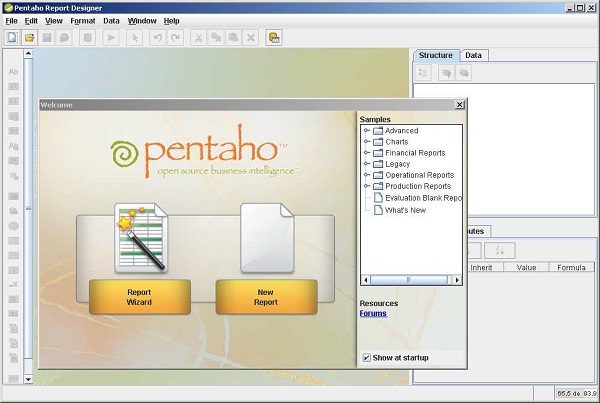 Pentaho Report Designer