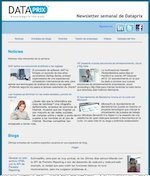 Boletín semanal de contenidos de Dataprix
