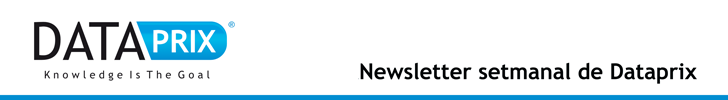Capçalera del butlletí setmanal de Dataprix