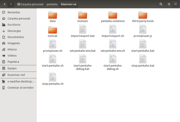 EstructuraPentaho