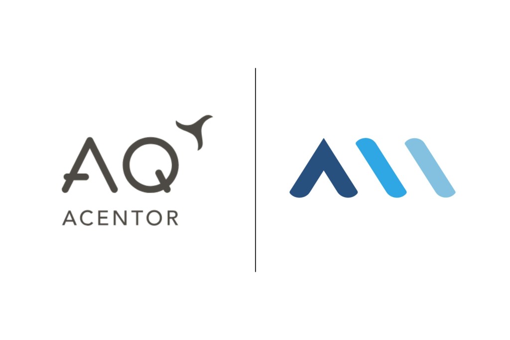 Logo AQ Acentor y All CMS