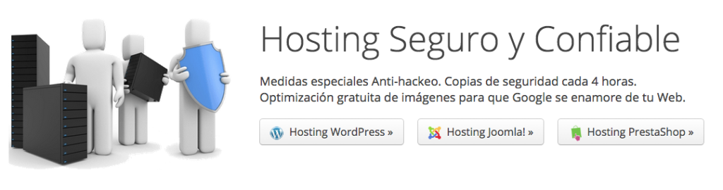 Hosting web para wordpress
