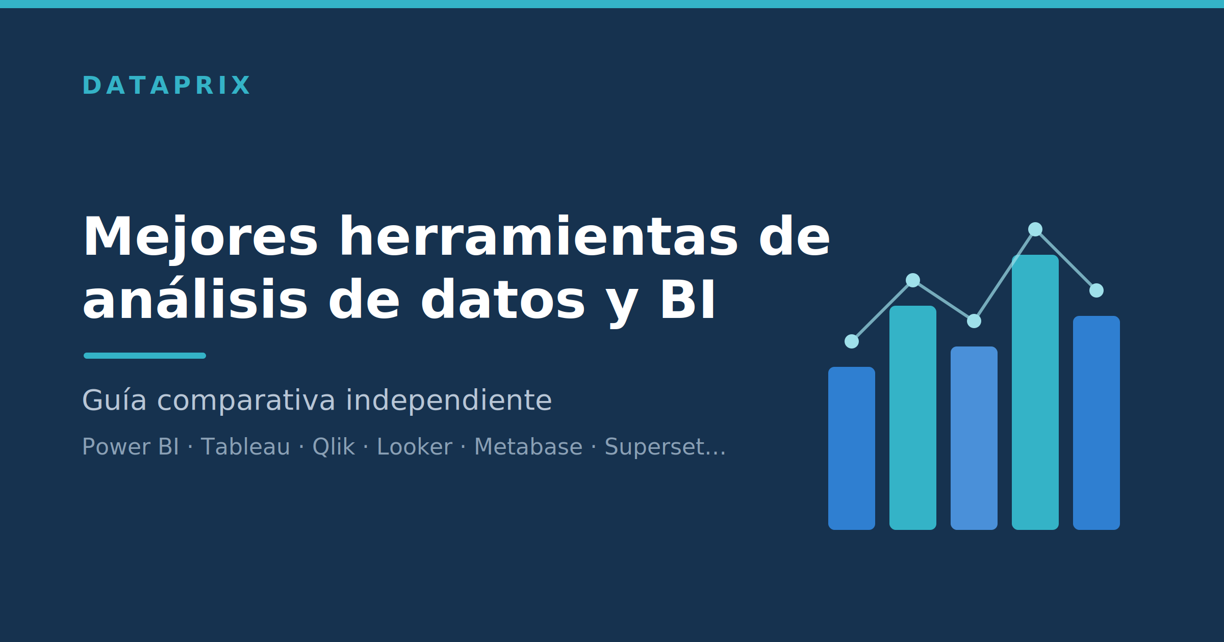 Guía comparativa de herramientas de análisis de datos y Business Intelligence