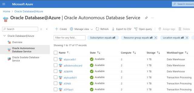 Oracle Autonomous Database