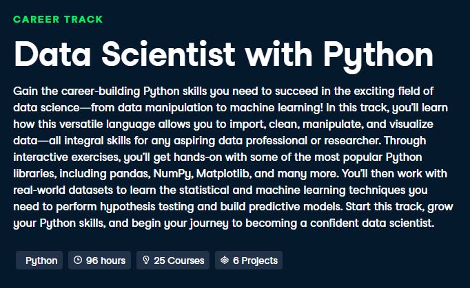 Data Science with Python
