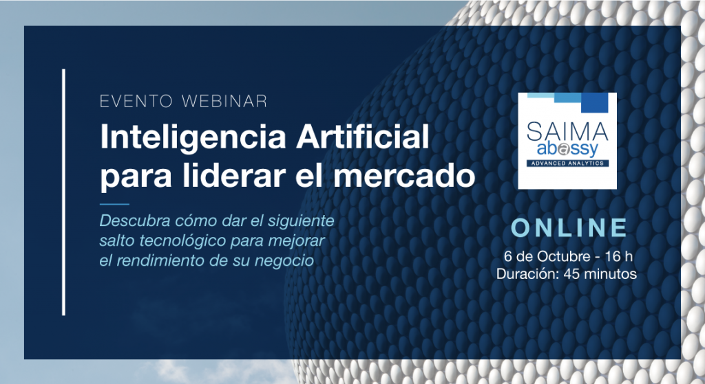 Evento webinar sobre Inteligencia Artificial 