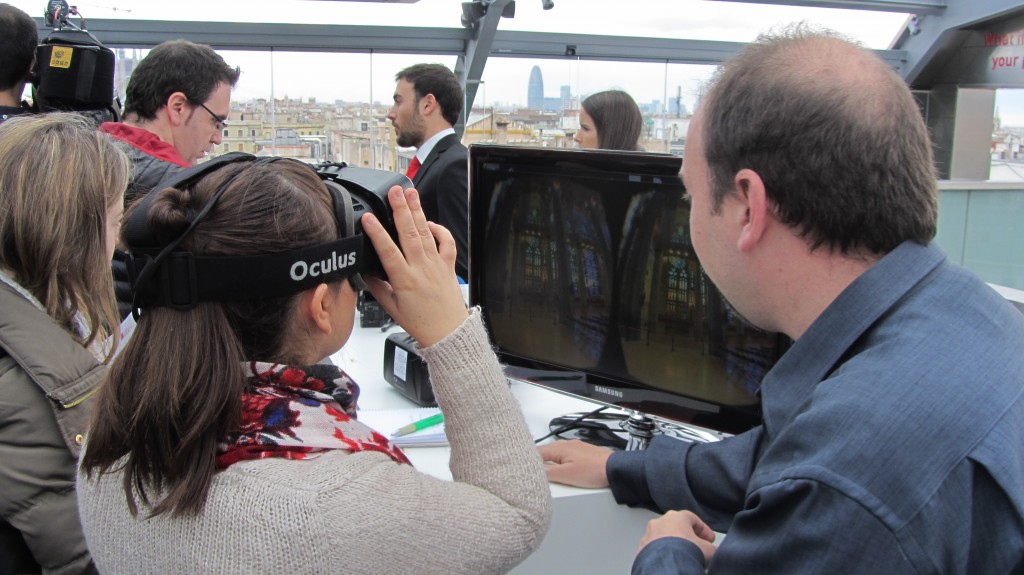 Experiencia inmersiva con Oculus Rift